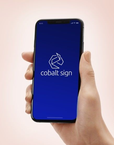 Cobalt Sign - Mobile App Agentur - App Entwicklung